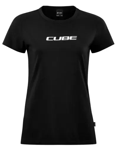 Cube Organic Classic Damen Freizeit T-Shirt schwarz 2027 - Größe: XS (34)