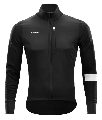 Cube Blackline Softshell Fahrrad Windjacke schwarz 2027 - Größe: XXL (56/58)