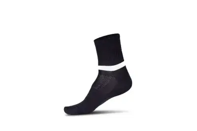 Cube Blackline Mid Cut Fahrrad Socken schwarz 2027 - Größe: 40-43