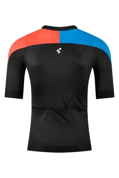 Cube Road / XC Teamline Fahrrad Trikot kurz schwarz/orange 2027 - Größe: L (50/52)