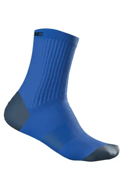 Cube MTB X Actionteam High Cut Fahrrad Socken topas blau 2027 - Größe: 44-47