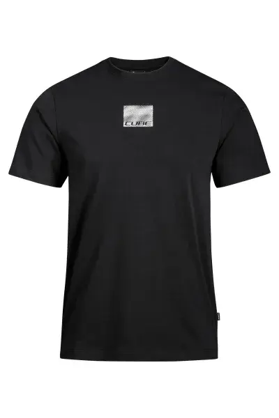 Cube Organic Grid Freizeit T-Shirt grau 2027 - Größe: XS (42/44)