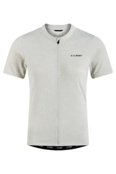 Cube Gravel Cargo Damen Fahrrad Trikot kurz light grau 2026 - Größe: XL (42)