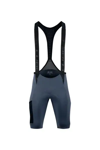 Cube Gravel Cargo Fahrrad Trägerhose kurz blau 2027 - Größe: XXXL (58/60)