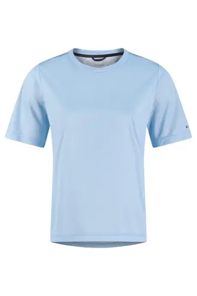 Cube Funktionsshirt Damen Fahrrad Trikot kurz light blau 2026 - Größe: L (40)