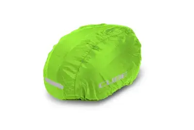 Cube Helm Regenüberzug grün - Größe: L/XL