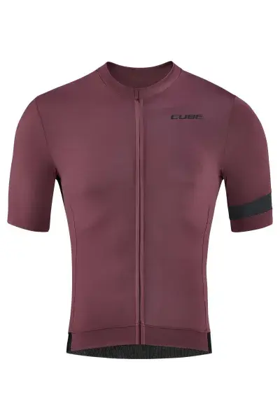 Cube Blackline Fahrrad Trikot kurz rot 2027 - Größe: S (44/46)