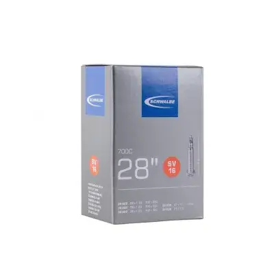 Schwalbe Fahrradschlauch SV16 für 28" Reifen (ETRTO 28/32-622/630) mit 40 mm Sclaverand-Ventil,…