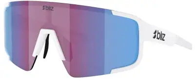 Bliz P003 Small Matte White - Light Begonia/Violet w Blue Multi Weiß Modell 2026