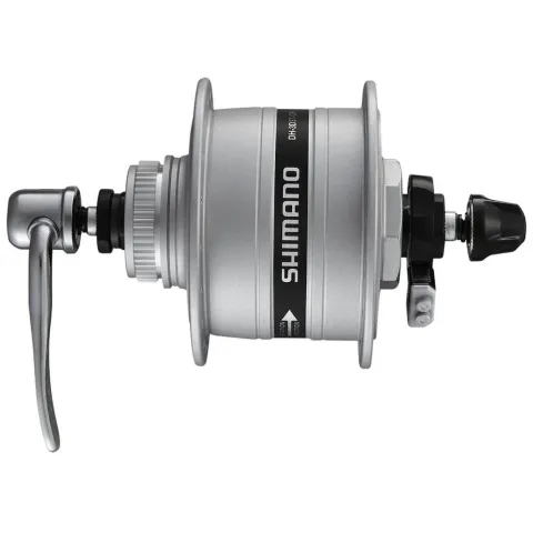 Shimano Nabendynamo 3D37 36L Center-Lock Nt Sil
