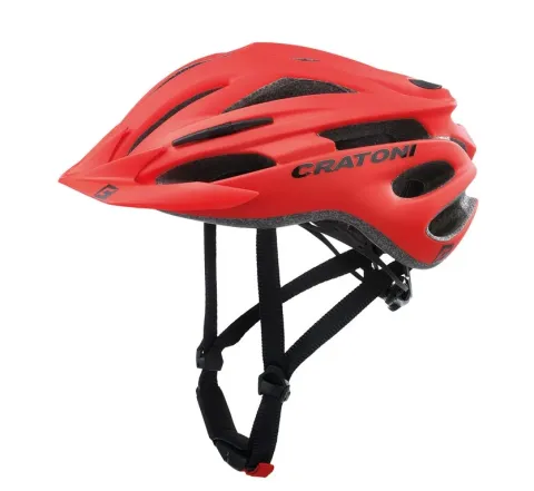 Cratoni Fahrradhelm Pacer (MTB) rot matt, Gr. L/XL (58-62cm)