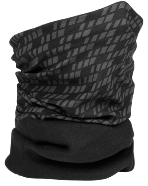 GRIPGRAB Multifunktionaler Thermo-Fleece-Halswärmer Schwarz Modell 2026