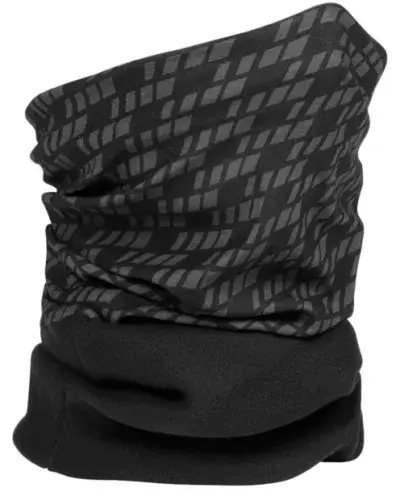GRIPGRAB Multifunktionaler Thermo-Fleece-Halswärmer Schwarz Modell 2026