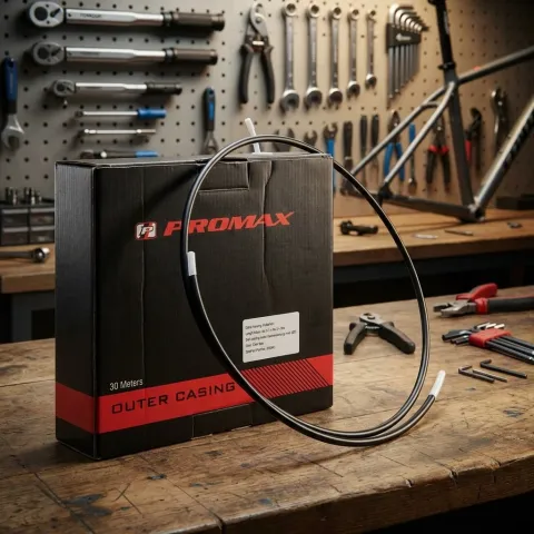 PROMAX Schalthüllenbox schwarz mit PE-Gleithülle SP-40 innen gleitbeschichtet 4mm x 30m