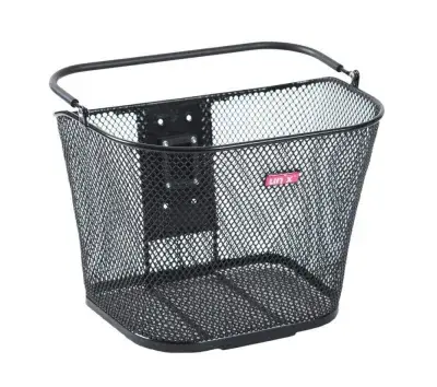 Unix Vorderradkorb Flavio KLICKfix Schwarz 35x36x25 cm