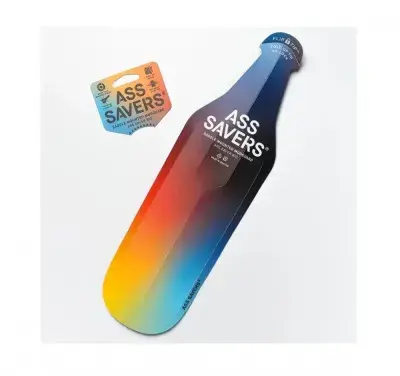 Ass Savers ASB-1 Big Spritzschutz Hinterrad  flexibler Steckschutz für MTB & Gravel, extra breit…