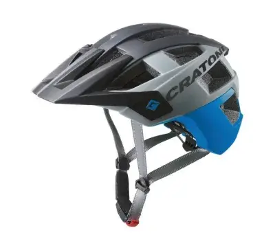 Cratoni Helm AllSet MTB blau schwarz matt M/L 58 bis 61cm