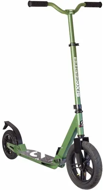 Six Degrees Aluminium Scooter All Terrain 300/205 Grün Modell 2024