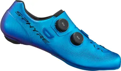 SHIMANO Fahrradschuhe RC903 - Road SPD-SL, Größe 45, Blau