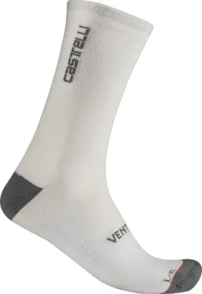 CASTELLI Venti Soft Merino Socken Weiß Modell 2026