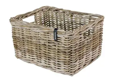 Basil Vorderradkorb Dax S Rattan, grobmaschig Grau Modell 2026