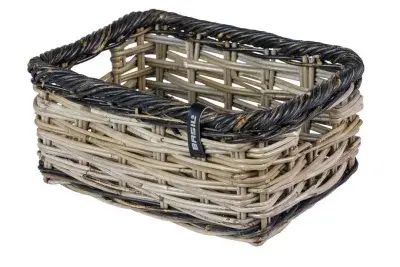 Basil Vorderradkorb Dijon S Rattan, grobmaschig Grau Modell 2026