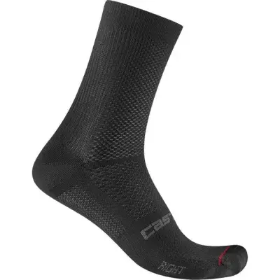 CASTELLI Damen Espresso 2 12 Socken Schwarz Modell 2027