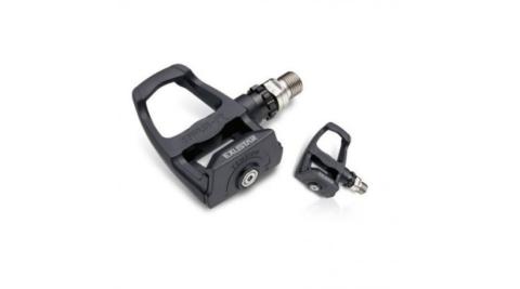 Exustar E-PR101PP Road-Pedale Cro-MO-Achse schwarz