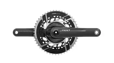SRAM Red AXS E1 DUB Powermeter Kurbelgarnitur 2x12-fach (BULK) - 175 mm