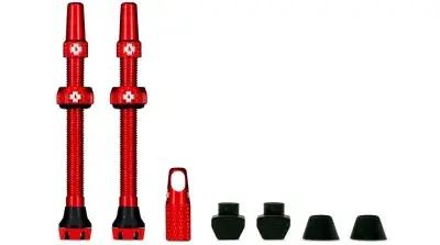 Muc-Off Tubeless Valve Kit V2 - Rot