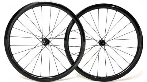 Miche Kleos 36 Carbon 28" Laufradsatz Shimano HG-Freilauf