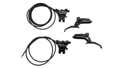 SRAM Motive Silver Scheibenbremse Set vorne+hinten black/silver (BULK)