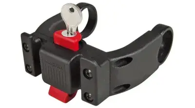Rixen & Kaul Klickfix Lenkeradapter E abschließbar schwarz