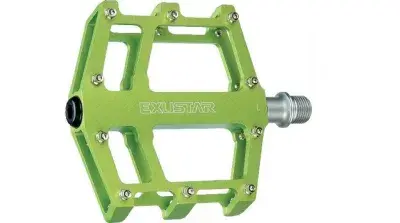 Exustar E-PB525 MTB/BMX-Pedale Cro-MO-Achse - Grün