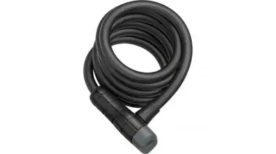 Abus 6512K Booster Spiralkabelschloss 180cm black