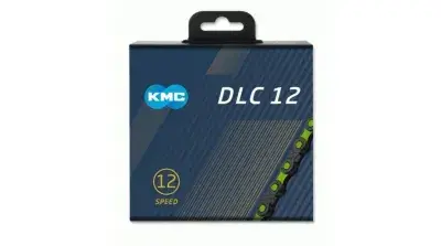 KMC DLC12 Kette 12-fach 126-Glieder - Grün, Schwarz
