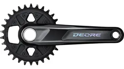 Shimano Deore FC-M6120-1 Kurbelgarnitur 1x12-fach 175mm 32 Zähne (BULK)