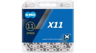 KMC X11 Kette 11-fach - Silber, 118 Glieder