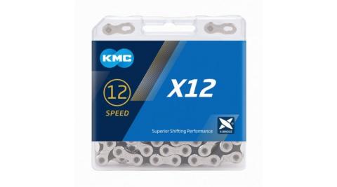 KMC X12 Kette 12-fach 126-Glieder - Silber