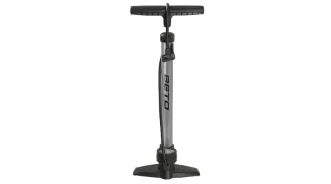 BETO Standpumpe silber/schwarz