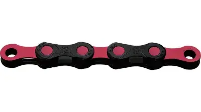 KMC DLC12 Kette 12-fach 126-Glieder - Pink, Schwarz