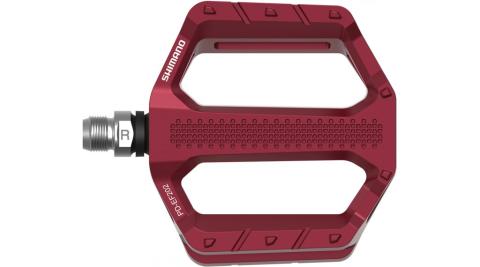 Shimano PD-EF202 Plattform-Pedale - Rot, City/Urban