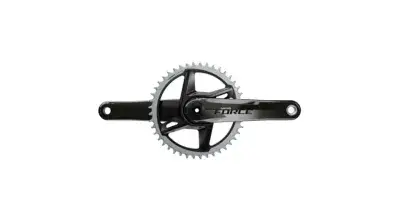 SRAM Force D1 DUB Kurbelgarnitur 1x12 175mm 40 Zähne black glossy (BULK)