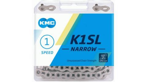 KMC K1 SL Narrow Kette 1-fach 100-Glieder - Silber