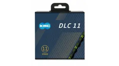 KMC DLC11 Kette 11-fach 118-Glieder - Grün, Schwarz