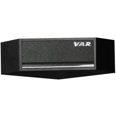 VAR Eckwandschrank MO-52622 680 x 281 x 350 mm Black Edition - modulares Werkstattsystem