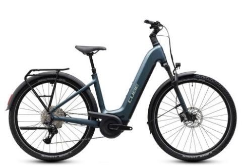 Cube Nuride Hybrid Pro 800 Wave 2027 | deepteal´n´blue | 50 cm | E-Trekkingräder