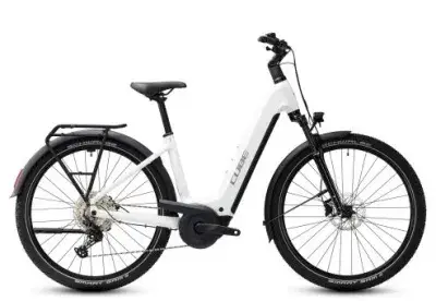 Cube Nuride Hybrid Performance 720 Wave 2027 | metallicwhite´n´grey | 54 cm | E-Trekkingräder