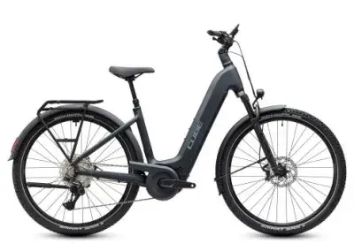 Cube Nuride Hybrid EXC 800 Wave 2027 | coal´n´chrome | 58 cm | E-Trekkingräder