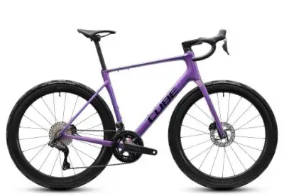 Cube Attain C:62 SLT 2027 | cosmicpurple´n´black | 62 cm | Straßenrennräder